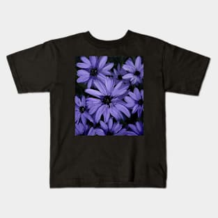 Purple Flower Kids T-Shirt